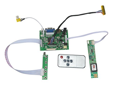 NJYTouch PCB800099 HDMI VGA AV LCD Controller for LP154WX4 LP154WX4-TLC1 LP154WX4-TLA1 LP154WX4-TLB2 1280X800