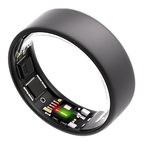 ULTRAHUMAN Ring AIR - Sleep & Fitness Tracker, FSA-Approved Wearable, Smart Ring for Women & Men, No App Fee for Standard Features (Size 8)