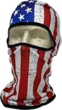 Balaclava Hood Tactical Hunting Face Mask Hunter Military Biker Helmet Liner American USA Flag Patriotic Old Glory Stars and Stripes