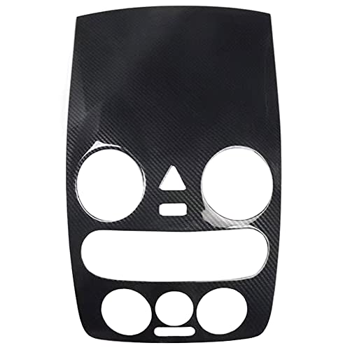 HIGH FLYING for VW Volkswagen New Beetle 2003-2010 Car Interior Accessories Middle Console Air Vent Panel Cover Trim ABS Carbon Style 1pc