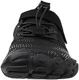 WHITIN Men's Minimalist Barefoot Trail Running Shoes Size 11 Wide Width Toe Box Minimus Workout Low Zero Drop Cross Trainer Lifting Sneakers Black 44