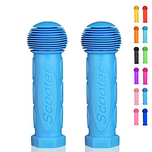 OTFAITP Scooter Grip Handlebar 1 Pair Bicycle Grip Fit for 2-3-4 Wheels Kid Kick Scooters