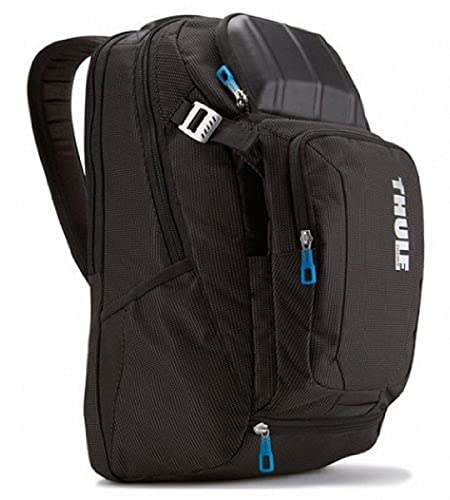 Thule Crossover 32L Backpack - 15inch MacBook Pro / 15.6inch PC/Tablet compatible - Crush proof sunglass/tech pocket - Travel backpack - Carry on sized backpack,Black