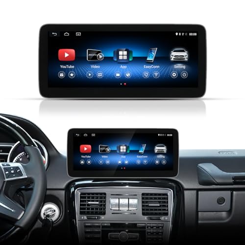 ZBARK 10.25 Inch Android 13 Touchscreen for Mercedes Benz G Class W461 A W176 GLA X156 CLA C117 with NTG4.5 NTG4.7 Support Wireless Carplay Android Auto Navigtaion