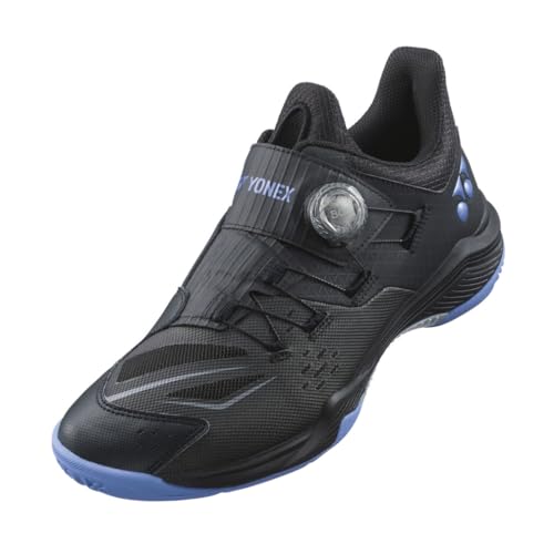 Yonex SHB88D3(537) Badminton Shoes, Unisex, Power Cushion, 88 Dial, black/purple (537), 8.5