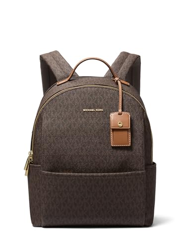 Michael Kors Sable Medium Backpack, Brown/Acorn