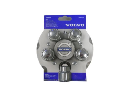 Genuine Volvo Wheel Lock Lug Nut Kit S60 XC60 V70 XC70 S80 XC90 See Chart NEW