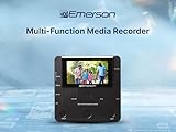 Emerson EMT-1200 Multimedia Recorder with 4.3-Inch LCD Screen: Record Videos, Music, and Photos from Phone to DVD, USB, or Memory Card - HD Media Output, App Integration, and Accessories Included