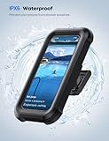 Lamicall Waterproof Shower Phone Holder - 480° Rotatable Retractable Adjustable Shower Phone Case Holder, Bathroom Wall Phone Mount Stand Water Proof Case, Shower Accessories for 4-7" Phones