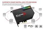 Creative Sound BlasterX AE-5 Plus SABRE32-class Hi-res 32-bit/384 kHz PCIe Gaming Sound Card and DAC with Dolby Digital and DTS, Xamp Discrete Headphone Bi-amp, Up to 122dB SNR, RGB Lighting System