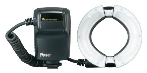 Nissin MF18 for Nikon Macro Ring Flash - TTL Flash with Soft Diffuse Light and Precise Control for Professional Macro Photography, 1/1 to 1/1024 Power, User Friendly Controls