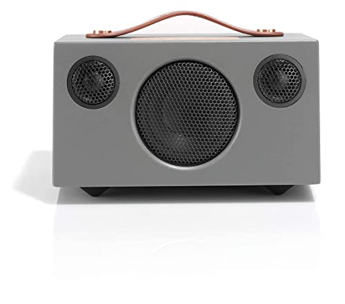 Audio Pro Portable Bluetooth Speakers, Powerful Sound, Long Battery, Outdoor Bluetooth Speakers, Speakers Bluetooth Wireless, Alexa Compatible, Grey