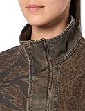 Lucky Brand Women's Patchwork Cropped Jacket, Camo Print Mix