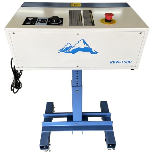 FOKOCALI Banner Welder Banner Welding Machine, Semi-Automatic Banner Hemming Machine, Alternative to Sewing and Taping for Vinyl and Fabric