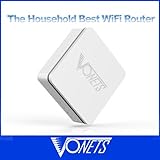 VONETS VAR11N-300 Portable WiFi Router 2.4GHz WiFi Bridge Wireless Repeater WiFi Hotspot to Ethernet WAN/LAN 2 RJ45 Ports(10/100Mbps) DC/USB Powered for Hotel IP Printer Network Devices