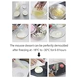 OCPO Kitchen Cherry Silicone Mold for Baking Mousse Cake, Fruit French Dessert, Pastry, Chocolate, Cupcake, Ice Cream Mould, Cake Decoration Mold, 3D Cherry Shape (8-Cavity)