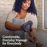 TheraGun Relief Handheld Percussion Massage Gun - Easy-to-Use, Comfortable & Light Personal Massager for Every Day Pain Relief Massage Therapy in Neck, Back, Leg, Shoulder and Body (Navy)