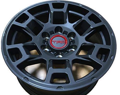 Genuine Toyota 2021 4Runner TRD PRO Matte Black Wheels (Set of 4) Fits: 4Runner FJ Cruiser Tacoma