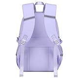 abshoo Big Student Laptop Backpack For College Women Middle High School Teen Girls Bookbag Travel Daypack (Purple)