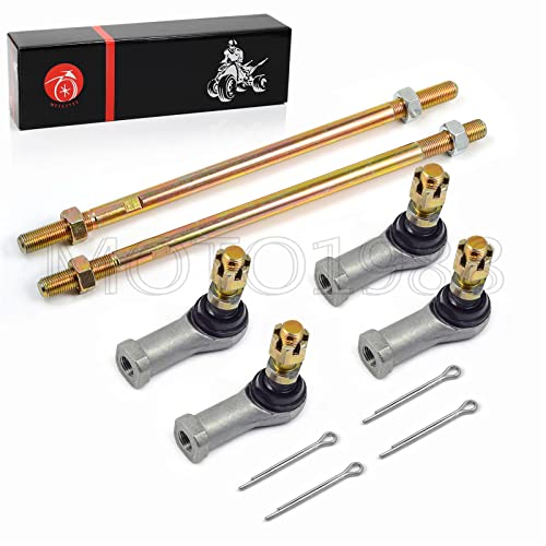 Left & Right Tie Rod Assy Sets Kit Compatible with Honda 1988-2000 4x4 FourTrax 300 TRX300FW 1993-2000 2x4 FourTrax 300 TRX300