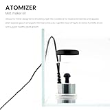 Ultum Nature Systems Atomizer Mist Maker Kit w/Lid - Fogger for Aquarium, Terrarium & Paludarium, Ultrasonic Water Mister, Aquarium Fogger, Easy to Use Smoke Maker & Versatile Fog Fountain Maker