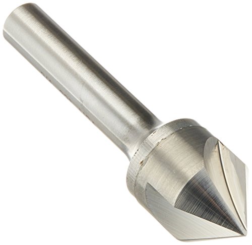 Kodiak Cutting Tools KCT119260 USA Made Solid Carbide Countersink, 3 Flute, 82 Degree, 3/4" Diameter