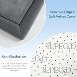 ILPEOD Baby Play Mat 1.2" Thick Memory Foam Nursery Rug Area Rug, 9’2” X 6’7” Yoga Mat Playmat Crawling Mat for Baby,Toddlers, Infants, Kids,Floor Mat Tatami Mat for Living Room with Non-Slip(Grey)