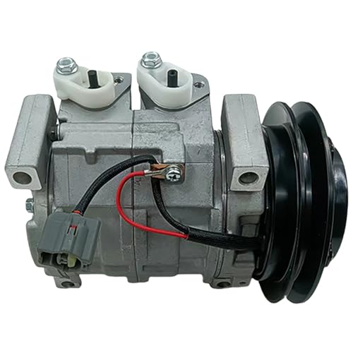 FridayParts 10S13C A/C Compressor 8981095701 Compatible for Isuzu Engine 4HK1 Truck NPR NQR NRR FTR Replacement
