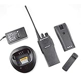 CP200D AAH01QDC9JC2AN Original Motorola Analog & Digital UHF 403-470 MHz Portable Two-way Radio 16 Channels, 4 Watts - Original Package - 2 Year Warranty …