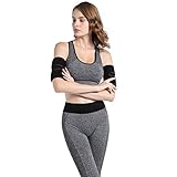 Bakerdani Hot Sweat Neoprene Compression Arm Sauna Sleeves Slimmer Bands Wraps Arm Trimmers for Men & Women (a Pair)