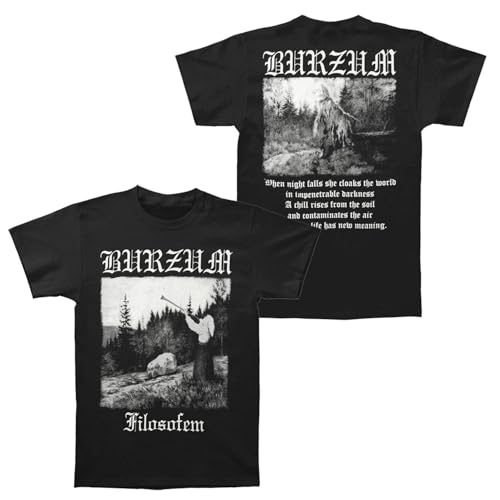 Burzum Men's Filosofem T-Shirt Black 2X-Large | Officially Licensed Merchandise