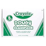 Crayola Dough Classpack - 8 Assorted Colors (48 Count), 3oz Kids Dough, Classroom Supplies for Teachers & Art Projects, Nontoxic, Ages 3+