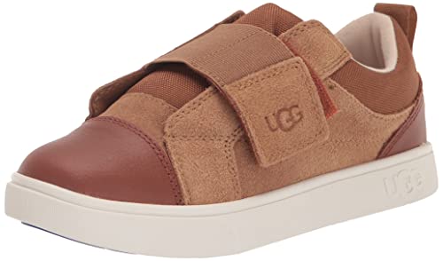 UGG Unisex-Child Rennon Low Sneakers, Chestnut, 8