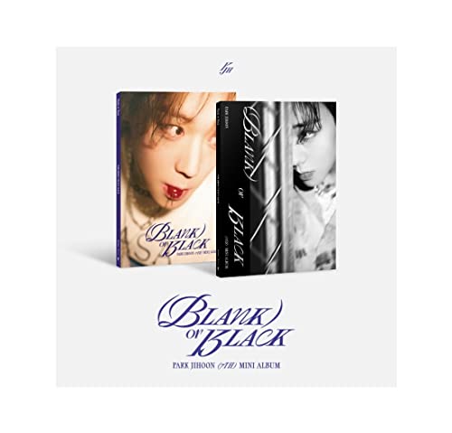 PARK JI HOON - Blank or Black (7th Mini Album) CD+Folded Poster (2 ver. SET, 2 Folded Posters)