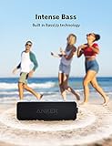 Anker Soundcore 2 Portable Bluetooth Speaker with IPX7 Waterproof, 24-Hour Playtime, Wireless Stereo Pairing, 12W Stereo Sound, Bluetooth 5, Bassup, Electronics for Home, Shower, Outdoors, Travel