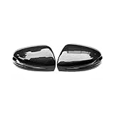 W205 Carbon Fiber Mirror Cover with LED Light - For C, S, E, GLC & C-Class