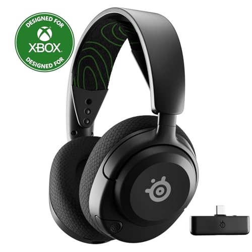 SteelSeries Arctis Nova 5X Wireless Multi-System Gaming Headset — Neodymium Magnetic Drivers — 100+ Audio Presets — 60 HR Battery — 2.4GHz or BT — ClearCast Gen2.X Mic — Xbox, PC, PS, Switch, Mobile