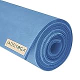 Jade Fusion Yoga Mat, Luxurious Comfort & Sturdy Workout Mats for Home Gym, 68" Yoga Mat Thick, Non-Slip Workout Mat with Extra Strong Grip, US Made Slate Blue Yoga Mats