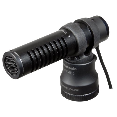 Panasonic VW-VMS10 Stereo Video Microphone (Black)