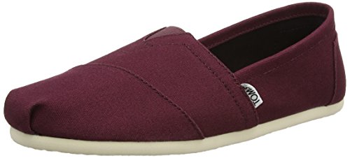 TOMS Red Mahogany Canvas Men's ALPR ESP 10006564 (Size: 10)