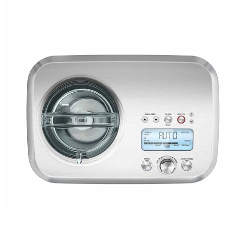 Breville Smart Scoop Ice Cream Maker BCI600XL, Brushed Stainless Steel