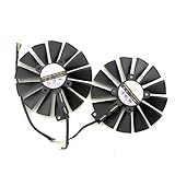 FDC10M12S9-C 95mm 12V 0.25A 4 Pin Graphics Card Cooling Fan Replacement for ASUS Dual RX 580 ROG Strix RX 470 570 ROG Strix GTX 1050 1050Ti Gaming Video Card Cooler Fans