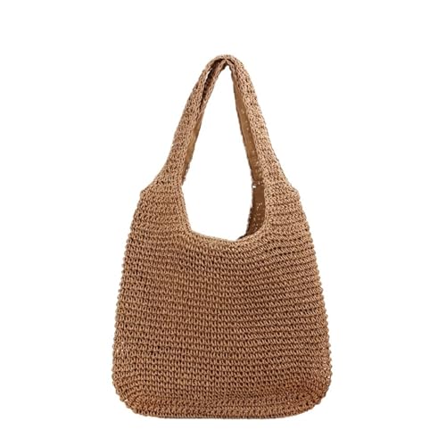 Hand Woven Handbag, Crossbody Bag, Korean Handbag, Shoulder Bag, Tote Bag(Brown)
