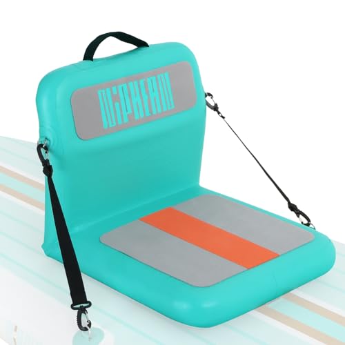 Niphean Ergonomic Kayak Seats with Back Support, Easy-to-Install Inflatable Paddle Board Seat for Inflatable Boards, Versatile Canoe Seat, Sturdy Belly Boat Seat, SUP Seat, Kayak Seat