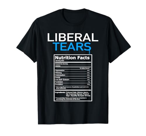 Liberal Tears Anti Liberal Pro Trump Republican Gift T-Shirt