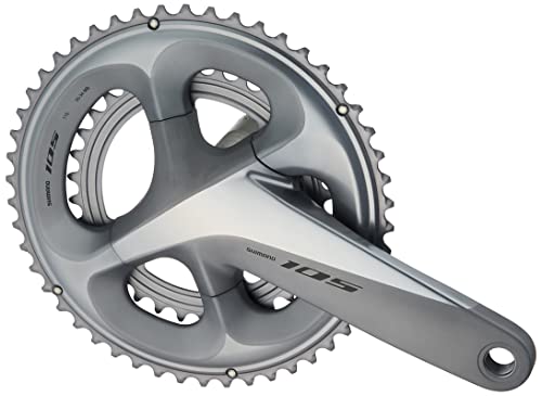 Shimano 105 FC-R7000 105 double chainset, HollowTech II 172.5 mm 50 / 34T, Silver