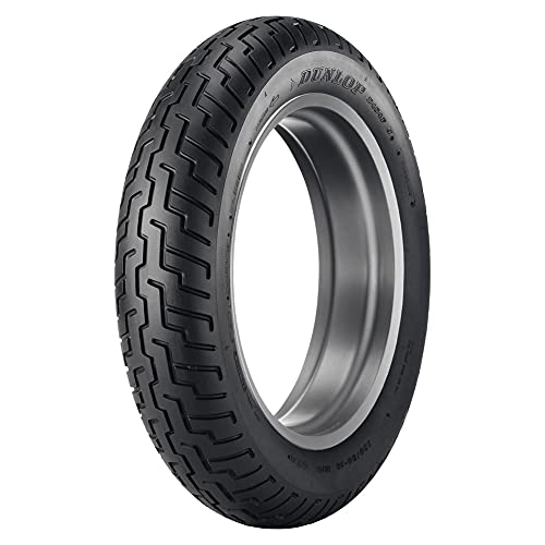 Dunlop D404 Front Motorcycle Tire 100/90-19 (57H) Black Wall - Fits: BMW F650 1997-1999