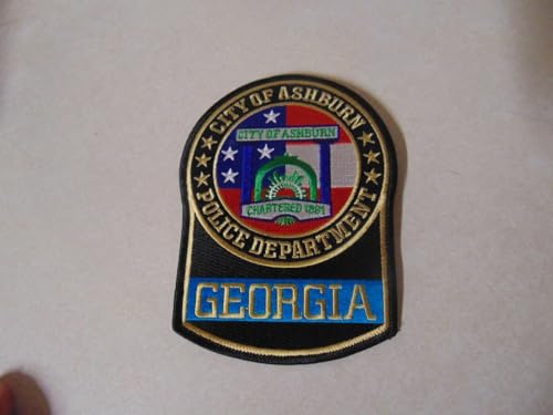 Patches for Clothes - Patches for Jackets Patch Law Enforcement Department Ashburn Georgia