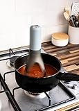 Uutensil Stirr Plus - The Unique Automatic Pan Stirrer with Timer - Rechargeable USB Stand - Grey