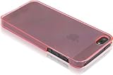 LUVVITT [CRYSTAL VIEW] Hard Shell Anti-Scratch Transparent Clear Back Hard Case for iPhone 5 / 5S (Retail Packaging) - Crystal Clear Pink